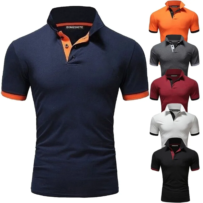 2024 Men's New Summer Fashion Shortsleeved Polo Shirt Polo Shirts