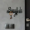 Charming Islamic Decor - Metal Key Holder & Wall Art. A delightful Muslim gift and Arab wall decoration. bathroom accessories 6