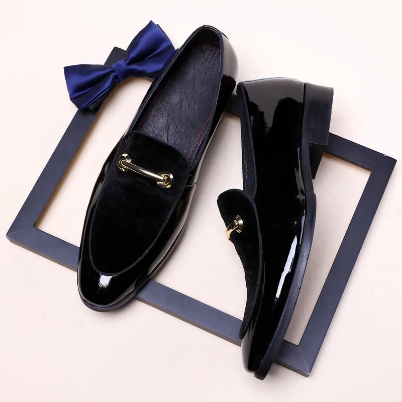 Mocassim Masculino HLLQ Couro Oxford - Social E Trabalho