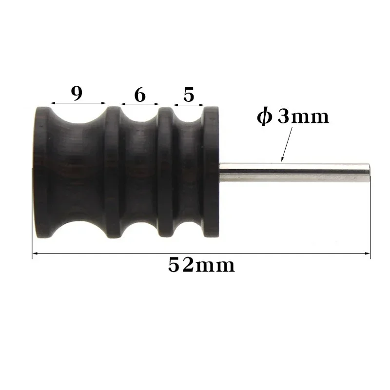 Leather Craft Tool Leather Craft Tools Edge Electric Polishing Machine Bit Leather Craft Tools Sandalwood Head Burnisher DIY Leather Grinding Tool