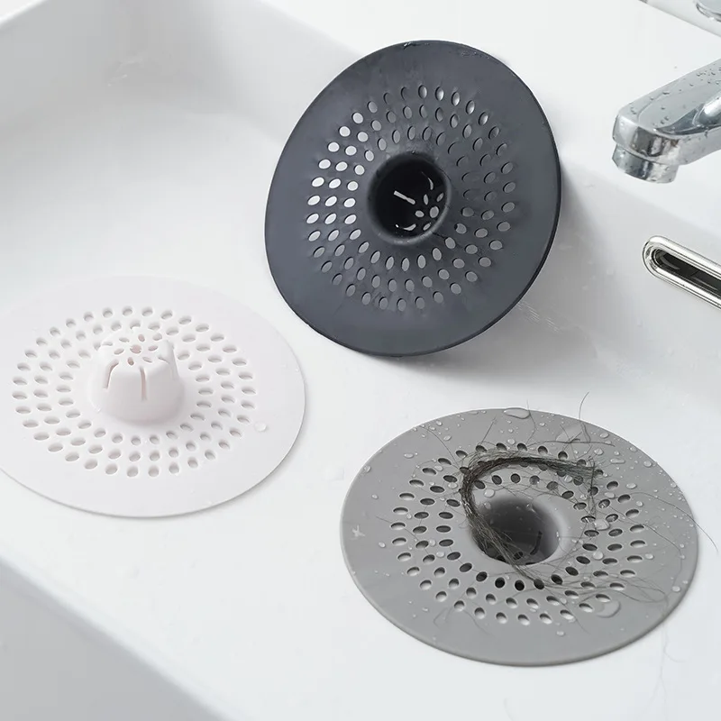 Silicone Anti-Clogging Hair Filter