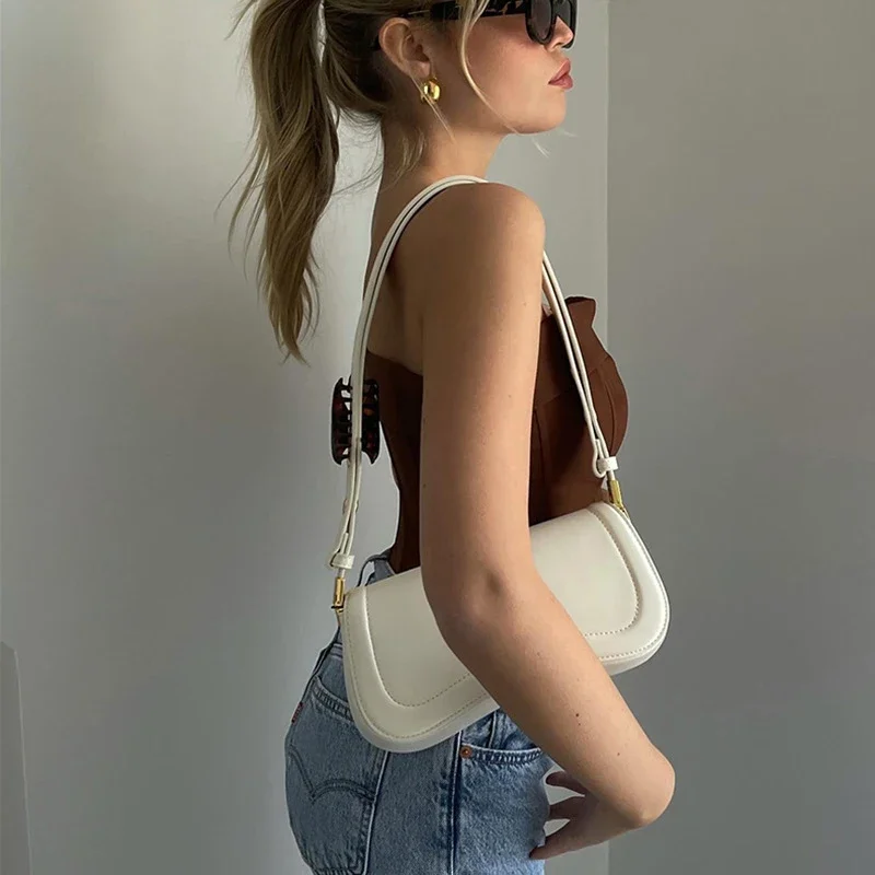 Merk handtassen voor vrouwen pudding dames leer motorfiets schouder cross body tas retro dames tassen mode met doos_voghion.com