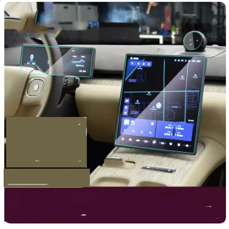 

Автомобильная наклейка на экран с GPS навигацией, пленка с защитой от царапин для NIO ET7 2021 12,8 дюйма