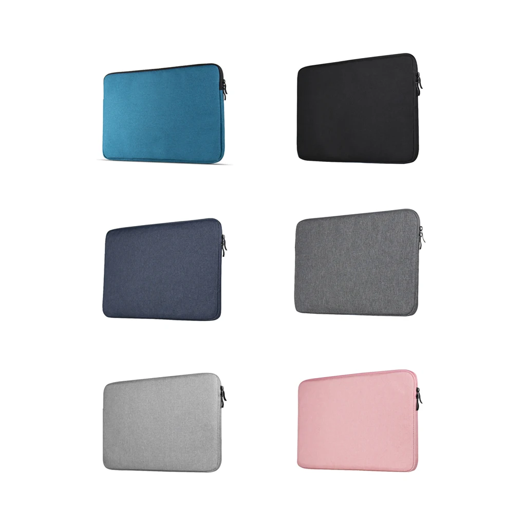 Case Simple Cases Waterproof Shockproof Protective Sleeve Notebook Macbooks Tablet for Office Business Women Green