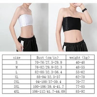 Nouvelles femmes poitrine liant lesbienne Trans haut court plat poitrine liant soutien-gorge Les Corset boucle extensible Tomboy soutien-gorge réservoirs poitrine enveloppement 2