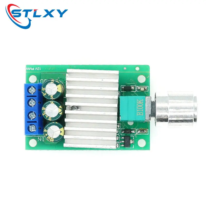 10A 12V-30V PWM DC Motor Speed Controller 12V 24V Adjustable Speed Regulator Dimmer Control Switch Fan Motor LED Light