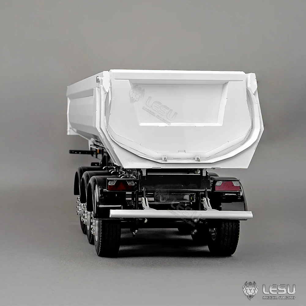 LESU Metal Hydraulic RC Dump Trailer 3Axles 1/14 for DIY TAMIYAYA RC Tractor Truck TOUCAN Remoted Car R620 770S FH16 Vehicle Toy Sf33d106cdad347a986a03e8e99e01734s