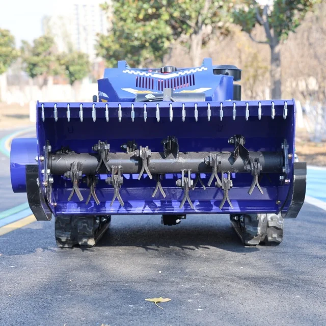 Customized High Efficiency Ride on Lawn Mower with Engine for flail mower Golf Courses and Gardens 4