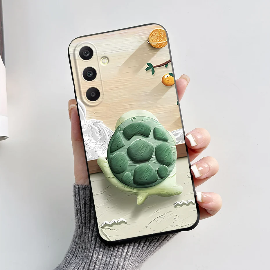 Stylowe malowane miękkie silikonowe etui na telefony Samsung - obrazek 5