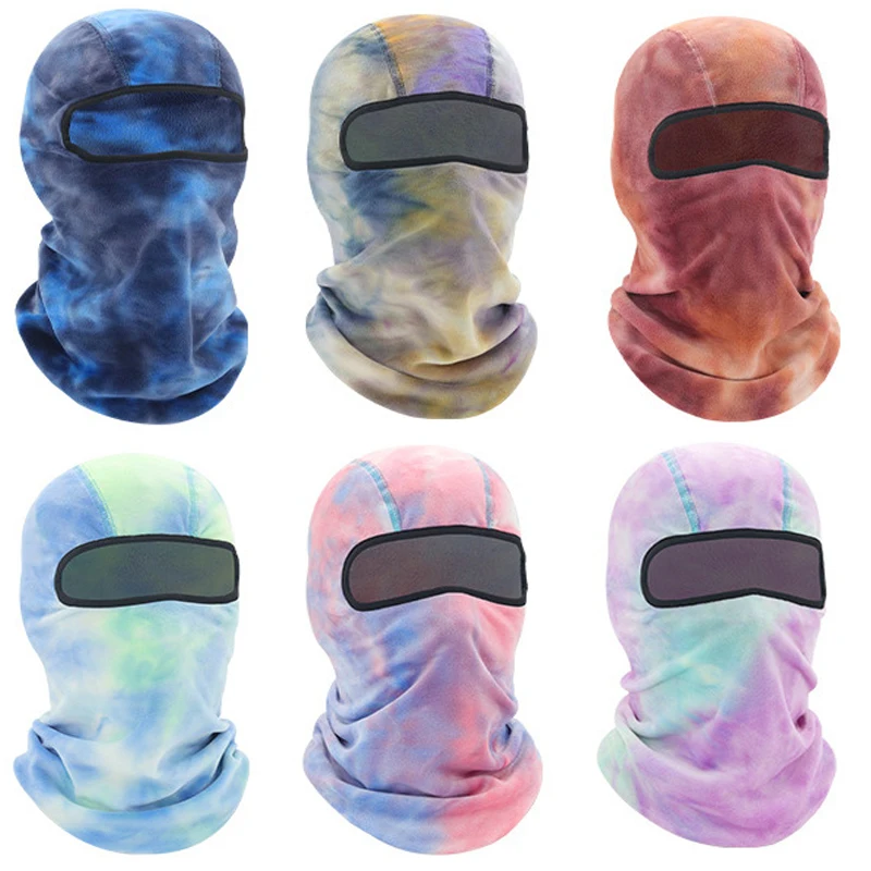 Winter Warm Cycling Scarf Hat Velvet Balaclava Full Face Cover Mask Military Combat Helmet Liner Hats