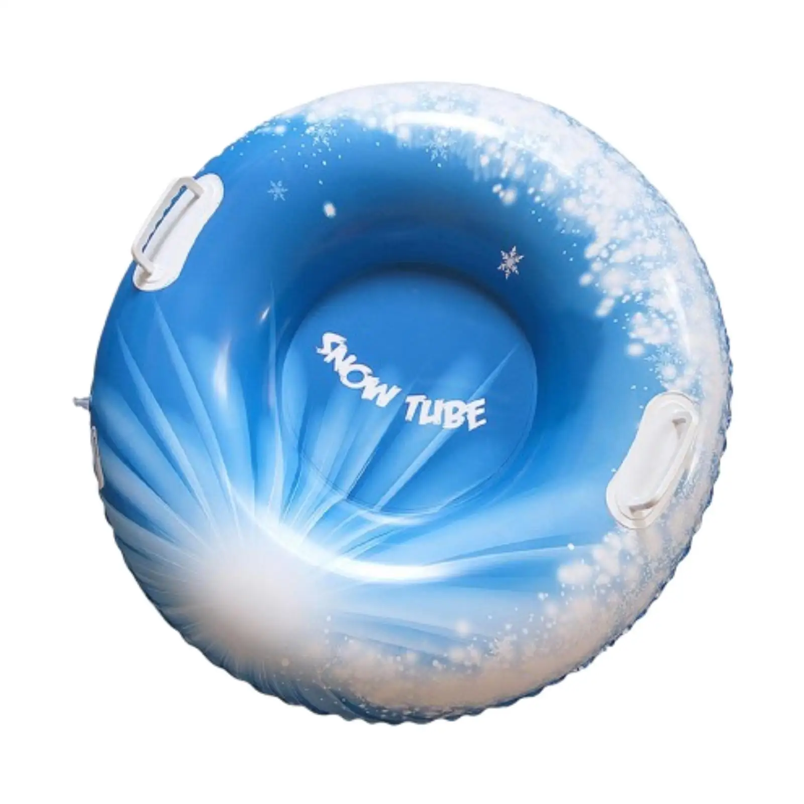 Inflatable Tube Sled for Sledding Tube Gift Skiing Inflatable Ring for