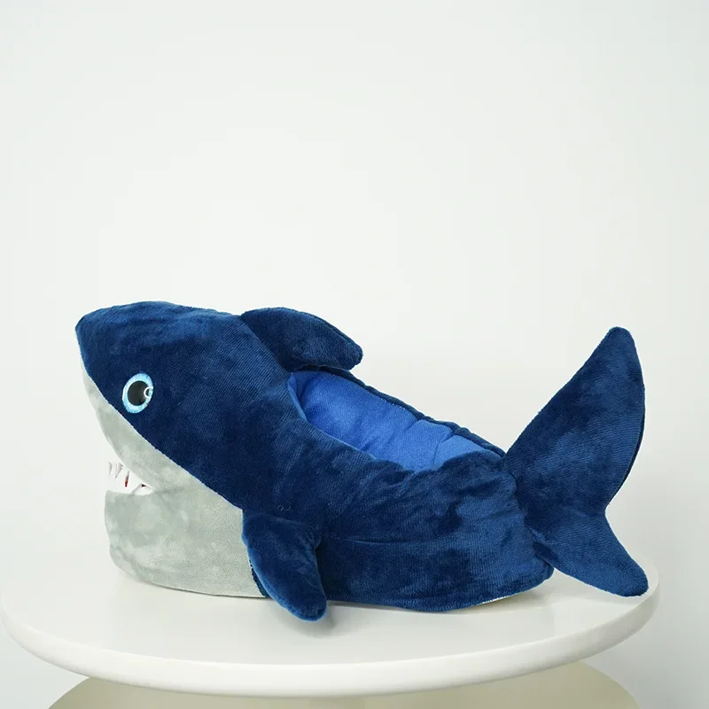 Cute Cartoon Plush Slippers for Men Women Soft Animal Funny Home Indoor Winter Warm Floor Shoes