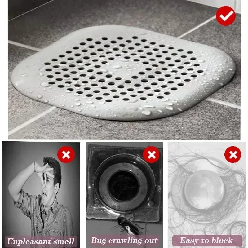 Shower drain plug 1-3PCS for home