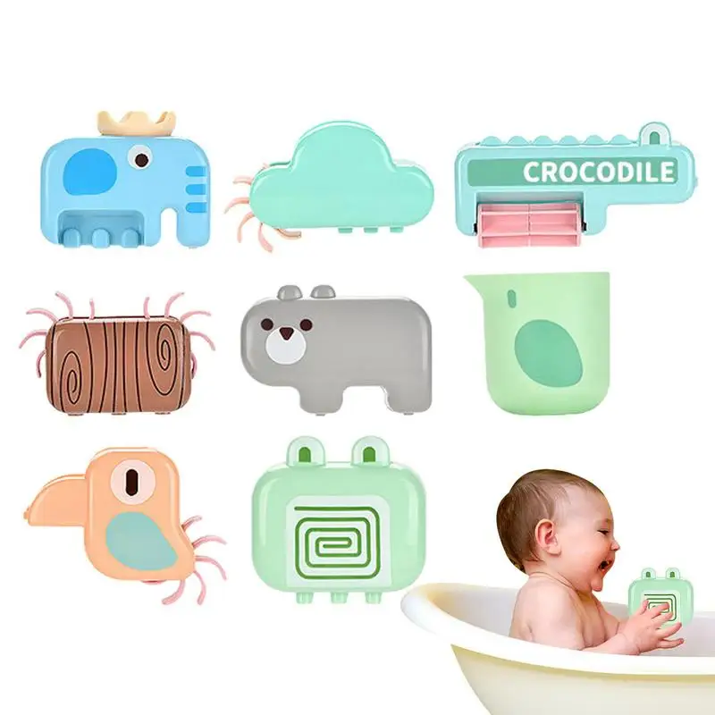 

Bathtub Toys Water Bath Toys Kids Cultivate Cognitive Ability Bath Wall Toy Waterfall Fill Spin And Flow Birthday Gift Ideas
