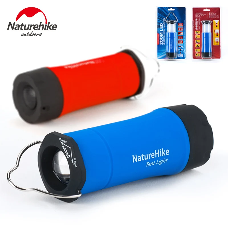 

NatureHike Multifunctional Camping Tent Lamp 3-in-1 Flashlight Torch Light Outdoor Tool Guiding Light LED camp lamp