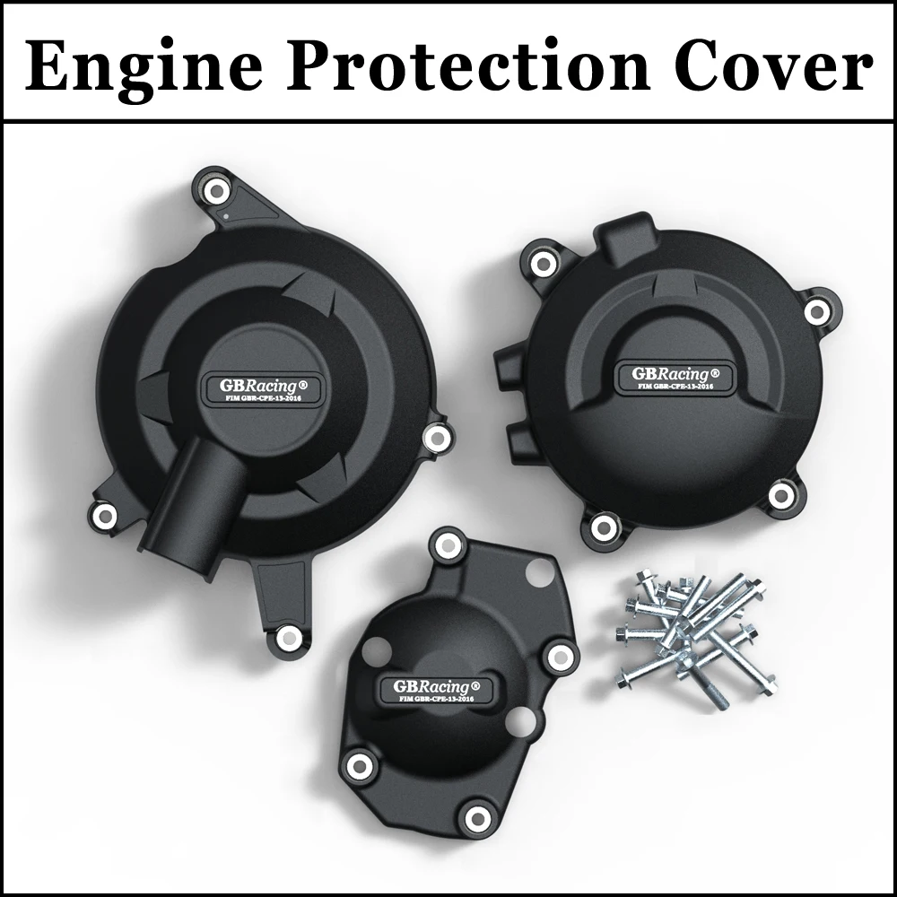 Motorcycle Engine Cover Engine Cover Protector Engine Guard Motorcycle Accessory Set FOR Triumph DAYTONA 675R 2013-STREET TRIPLE 765 (S,R & RS)-Engine Protective Cover