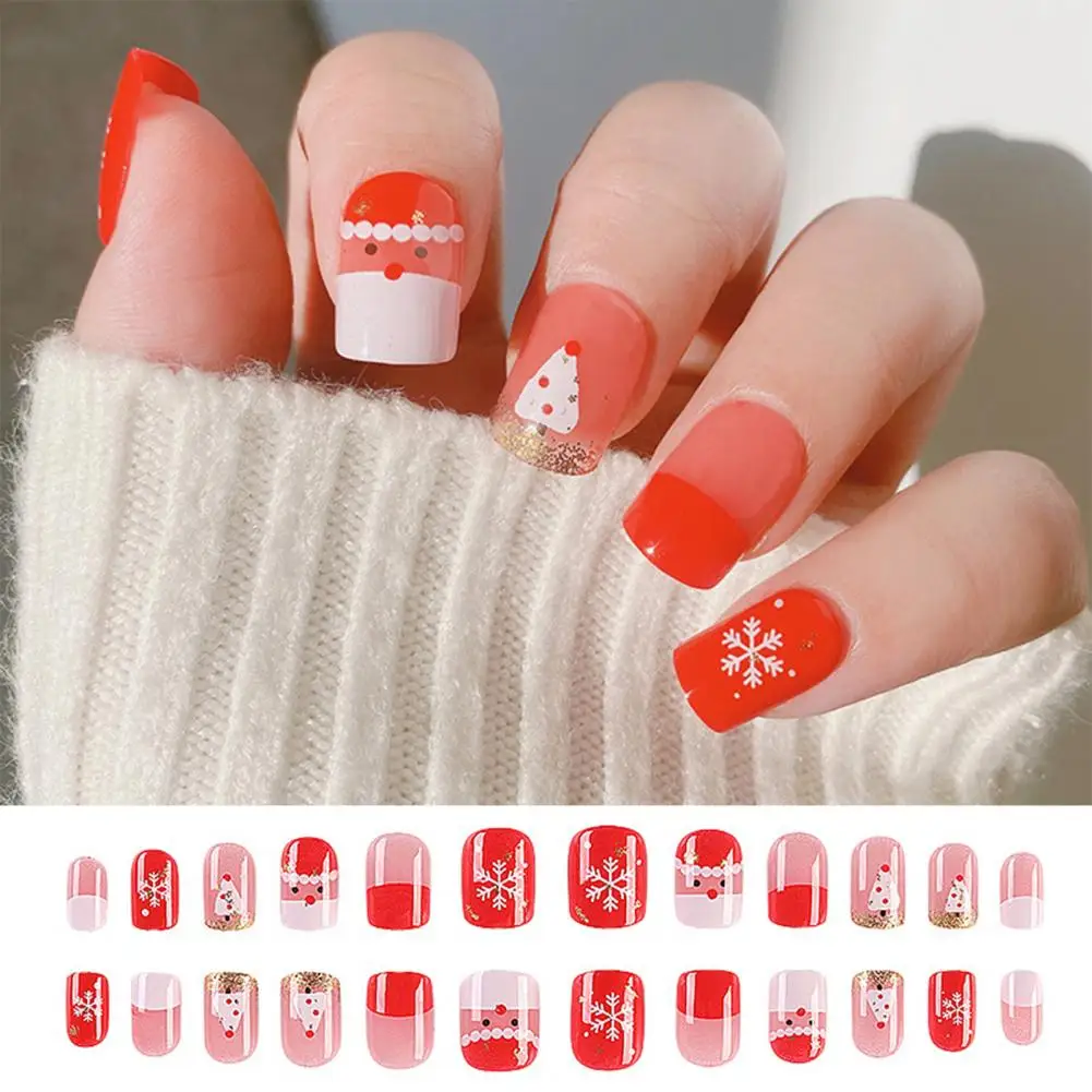 Рисунок 4 - Искусственные ногти для рождественской