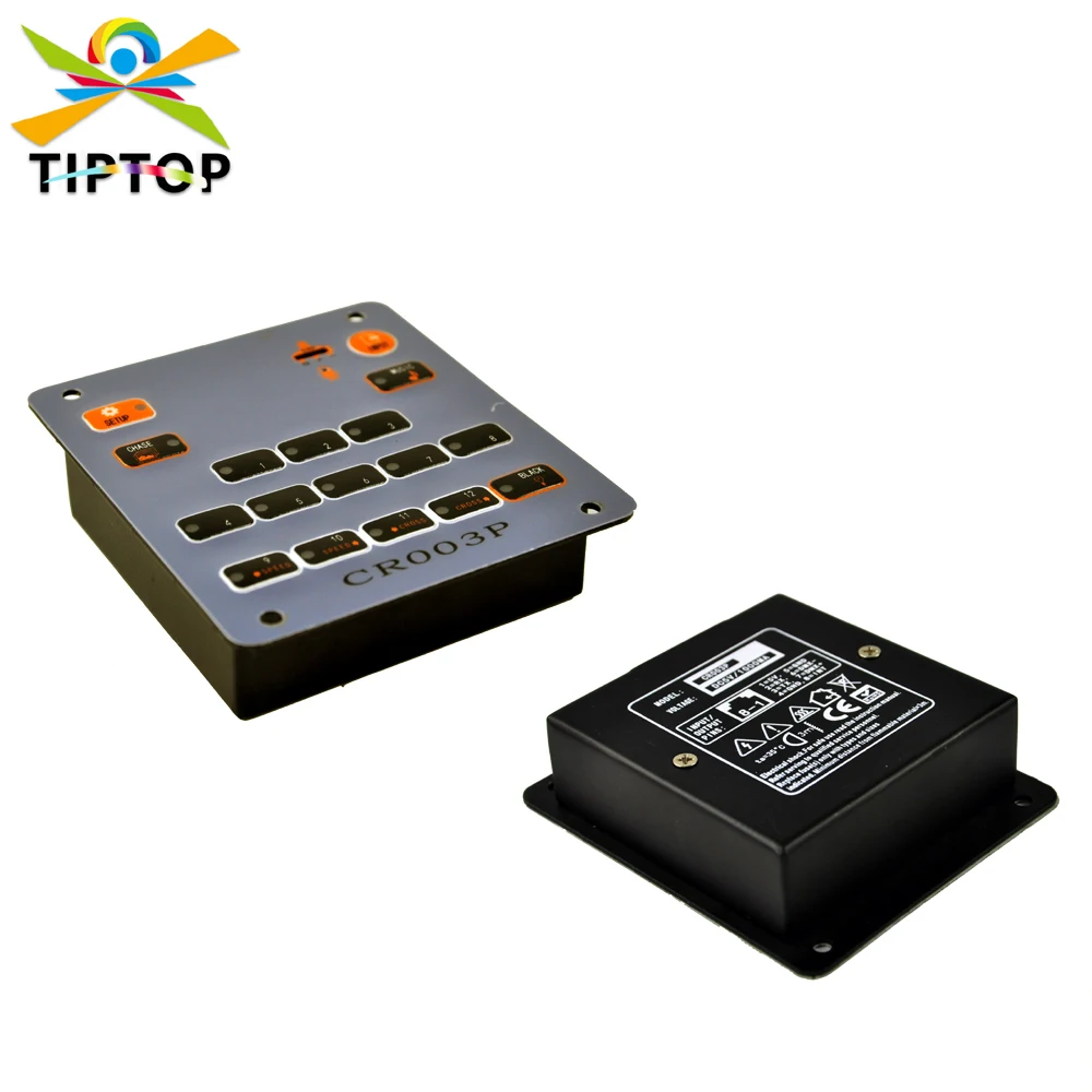 

TIPTOP TP-D19 Mini Stage Light Controller Box International Universal DMX Digital Small indoor wall embedded lighting controller
