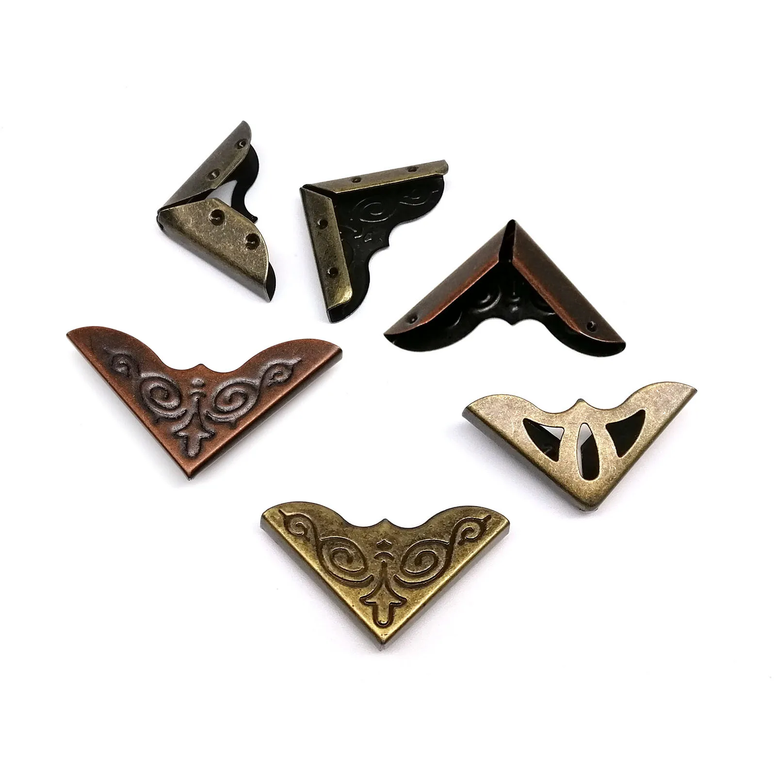 Keadic 161-teiliges Metall-Eckenschutz Set - 4 Farben Für Bücher & Alben