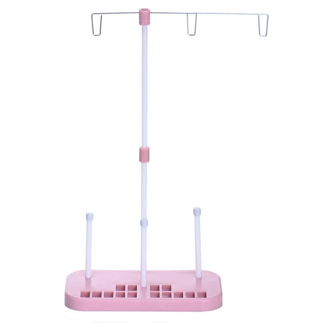 Thread 3 Spool Holder Stand Rack Sew Quilting for Home Sewing