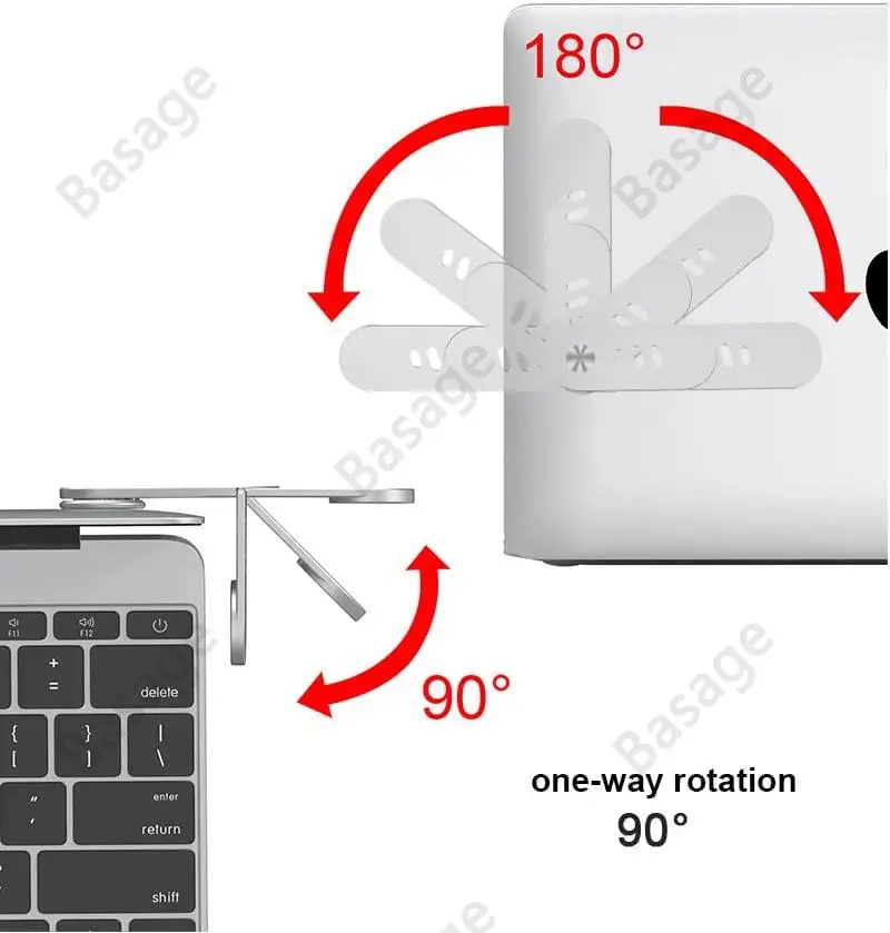 Side Mount Clip on Monitor Magnetic Laptop Stand with Phone Holder Computer  Expansion Bracket at Rs 389/piece, Plastic Phone holder in New Delhi