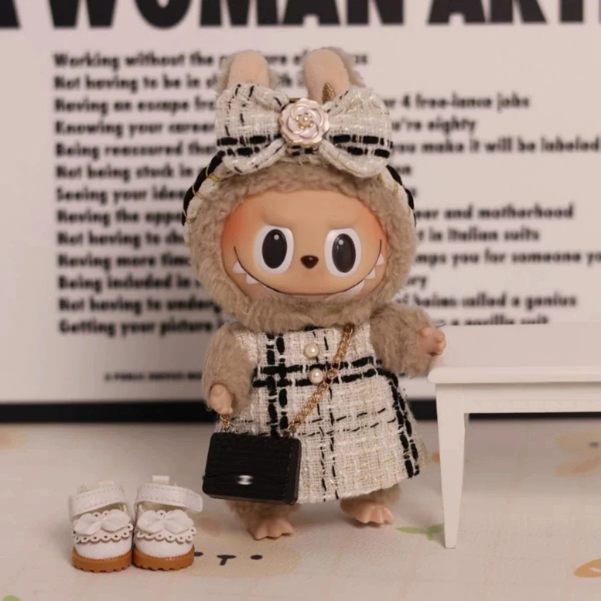 Ropa para muñecas Labubu de 17 cm Personalización de diseño de lujo ...