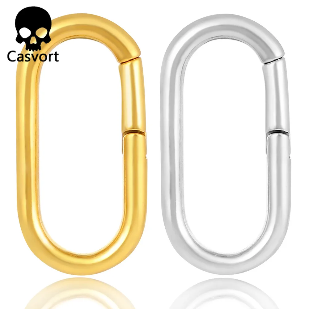 

Casvort 2 шт. 6g 4 мм минималистские овальные вешалки для ушей, шикарные Заглушки для ушей из нержавеющей стали 316, пирсинг для женщин, ювелирные изделия для тела