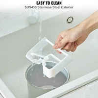 SucceBuy Machine à crème glacée automatique avec compresseur intégré 2 litres sans pré-gel Machine à yaourt aux fruits Machine à sorbet électrique 6