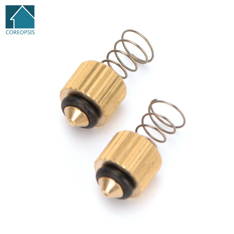 Air pump parts PCP Hand Pump Copper One Way Foster for 3-Stage High Pressure Air Pump Spare Replacement Kit 2pcs