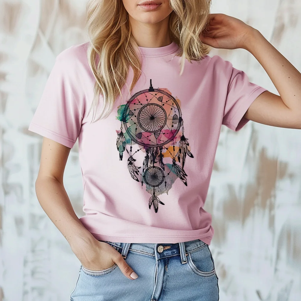 

Dream Catcher tshirt men funny Y2K top boy designer clothing
