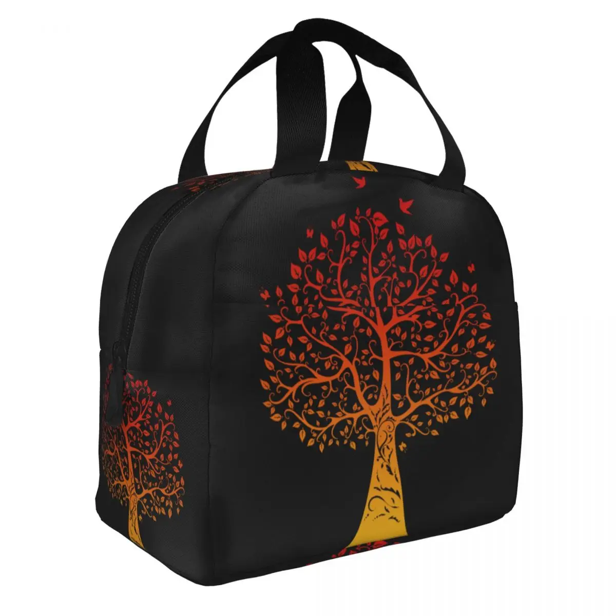 

Tree Of Life Lunch Bento Bags Portable Aluminum Foil thickened Thermal Cloth Lunch Bag for Women Men Boy