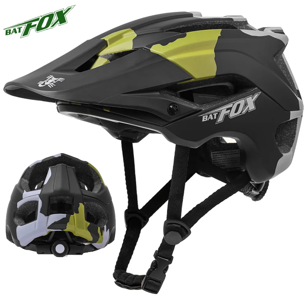 

BATFOX Helmet cycling Man MTB bicycle helmet 2023 Hot Mountain bike helmet Integrally-molded men women cycling helmet casco mtb