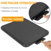 Kitchen Appliance Sliding Tray with Smooth Wheels Below Cabinet Appliance Rolling Tray Countertop Moving Slider Coffee Tray 3