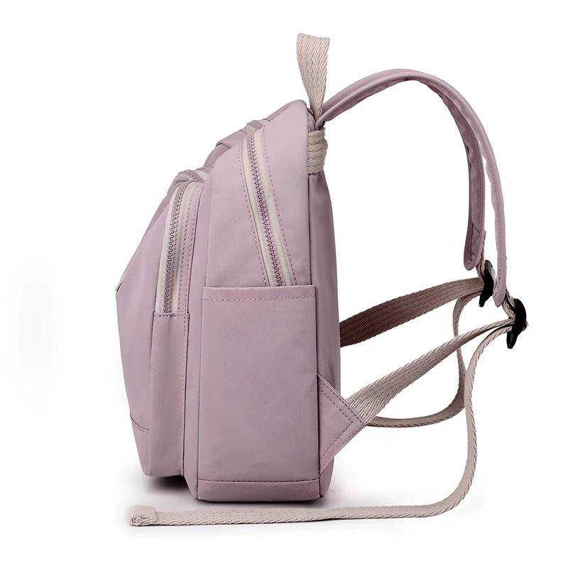 Fashion Casual Multifunctional Women Backpack High Quality Fabric Female Travel Backpack Large Capacity Girls School Backpack 2