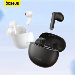 Baseus E12 Wireless Earphones Bluetooth 5.3 Headphone 0.06s Low-Latency 30h Playtime Mini Short Stem Earphones TWS Earbuds