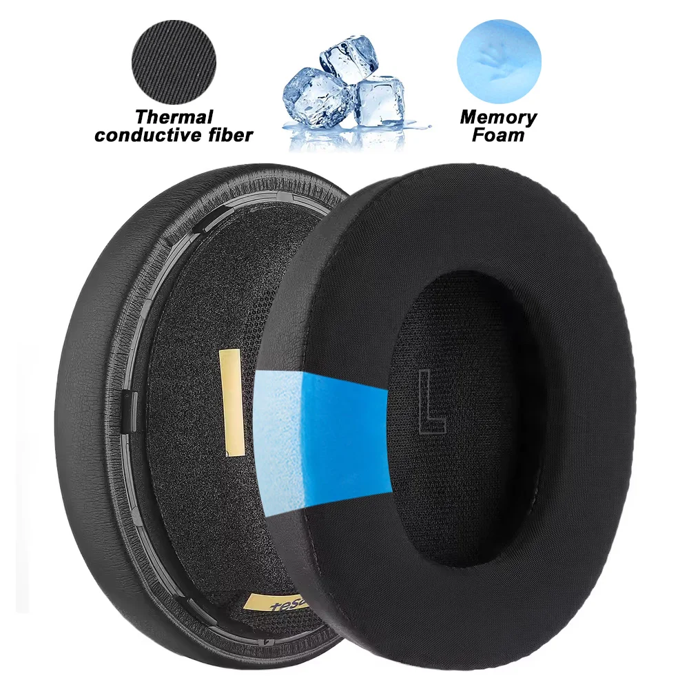 Earphone pads For Bose QuietComfort(QC) Ultra Wireless Headband replacement Earpads Earmuffs Mesh Memory Covers Sponge Protein