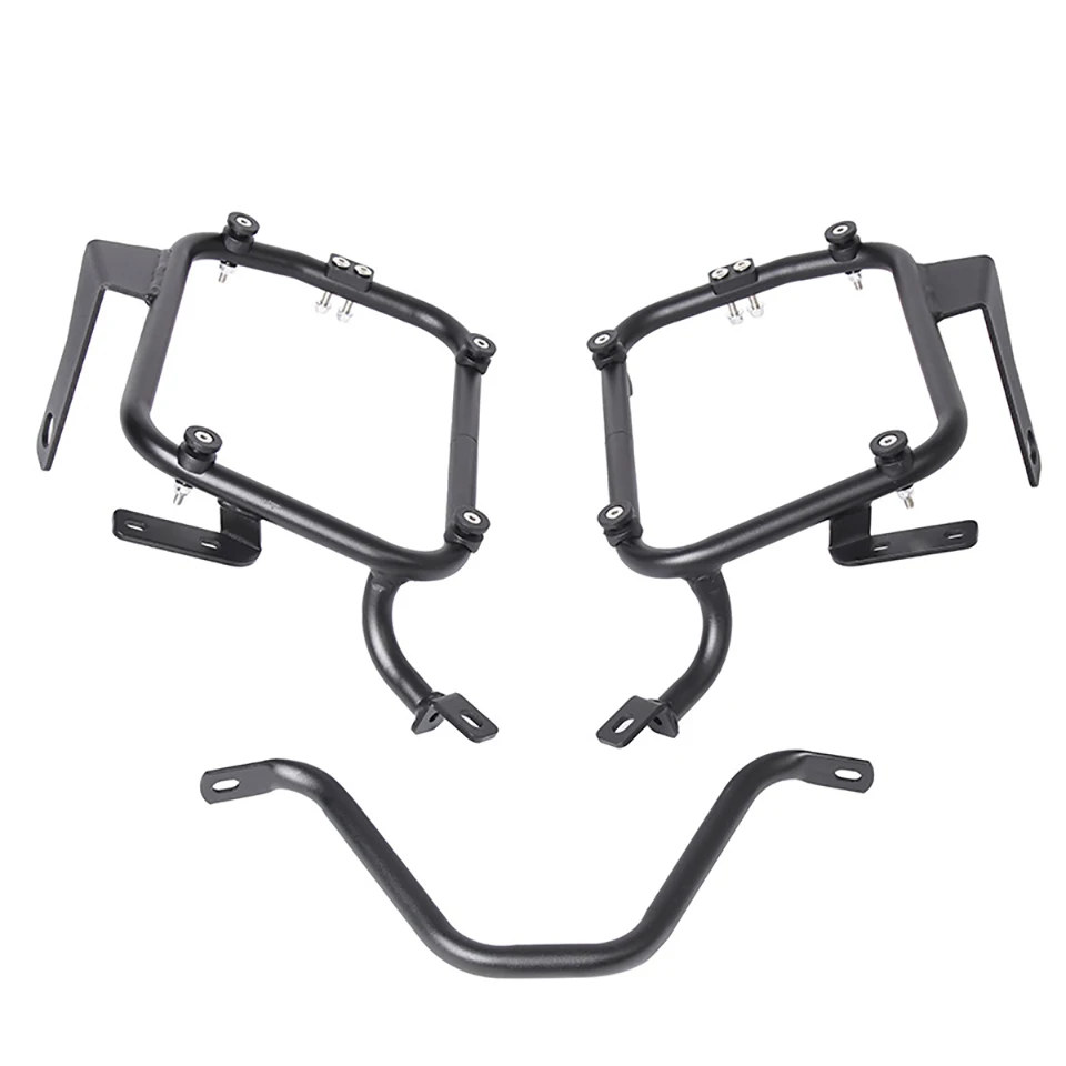 Motorcycle Panniers Rack Saddlebag Bracket Side Boxes Luggage Rack ...