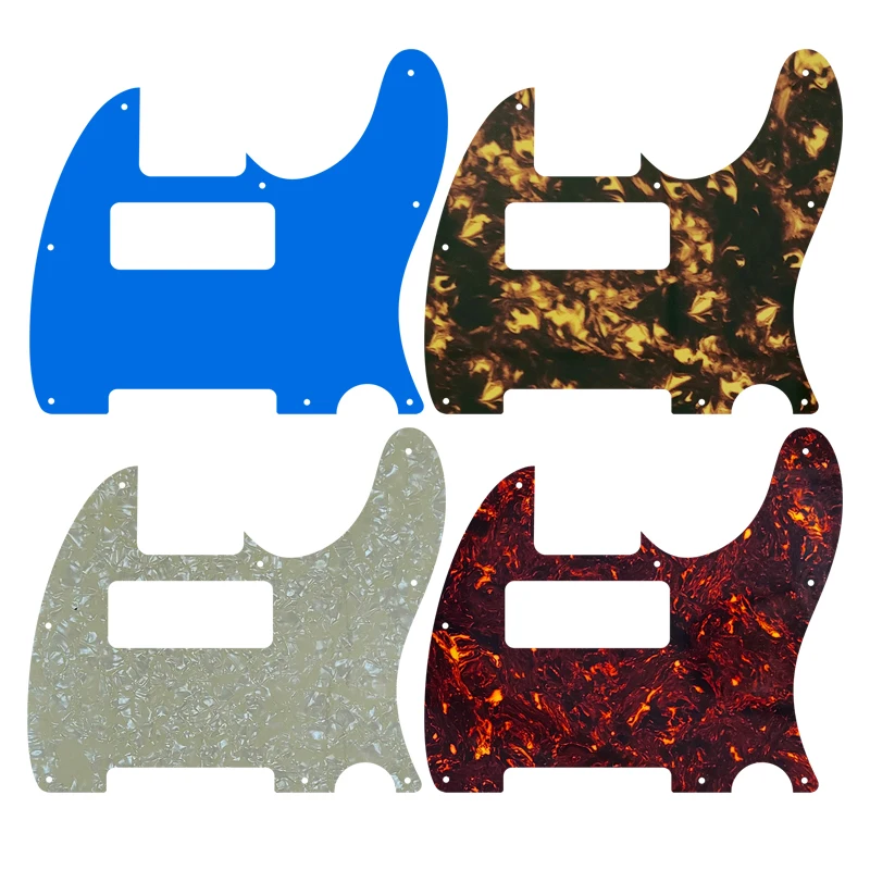 

Xin Yue CUSTOM Guitar Parts -For US Standard 8 Screw Holes P90 Tele Telecaster Guitar Pickguard Scratch Plate, Multicolor Choice