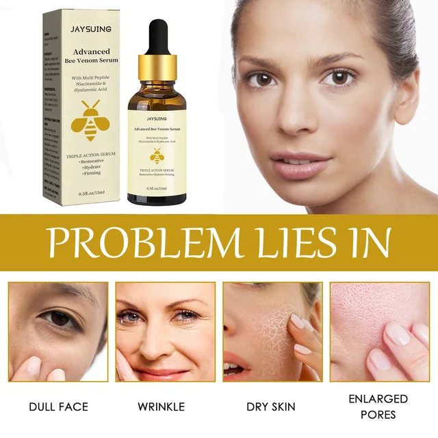 Bee Venom Anti Wrinkle, Anti-aging, Polypeptide, Hyaluronic Acid 2