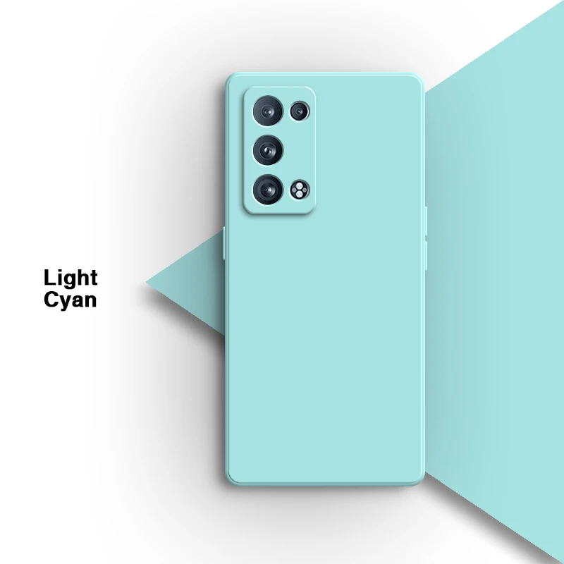 Premium Liquid Silicone Soft Phone Back Cover - Pure Color Design