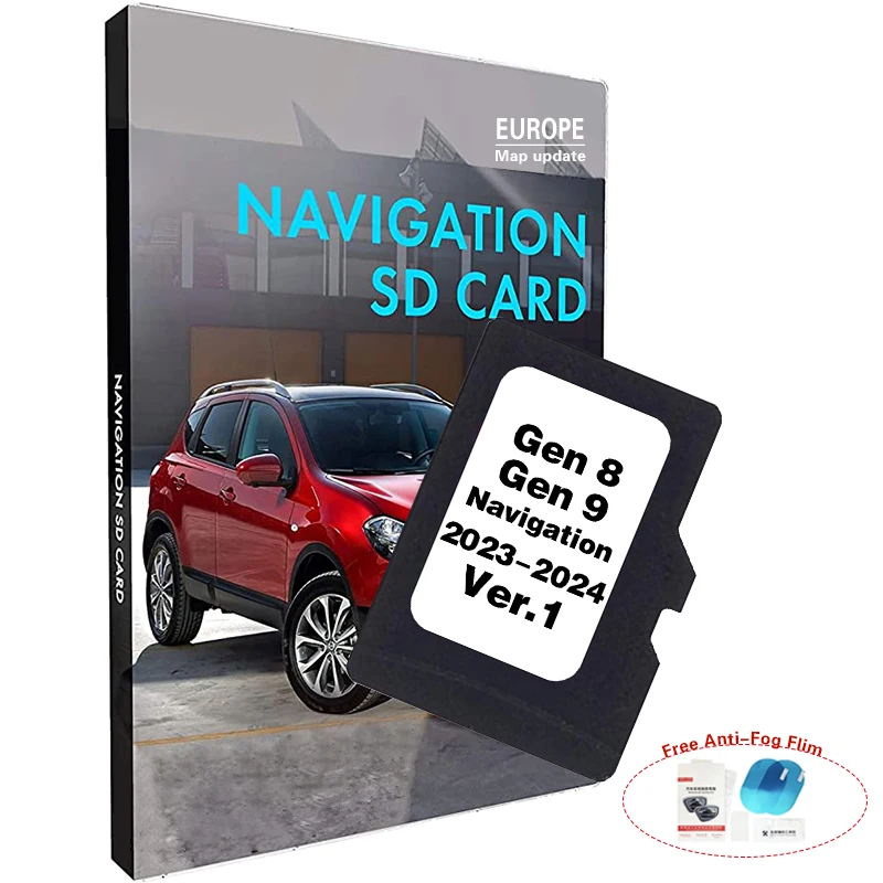 

New Maps 2023/2024 Maps Europe UK V1 for Lexus CT/ES/GS/IS/LS/LX/NX/RC Car GEN8 GEN9 Navigation TF Card GPS PW675-00A73