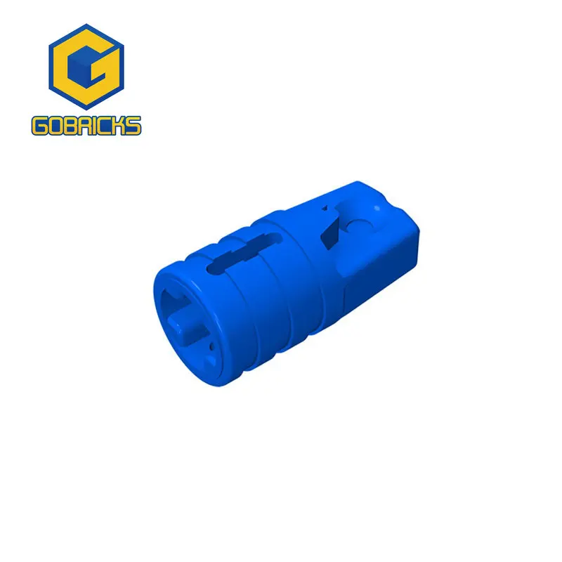 

Gobricks 10pcs MOC Brick Parts 30552 Hinge Cylinder 1 x 2 Lockin Compatible Building Block Particle Kid Brain Toy Birthday Gift