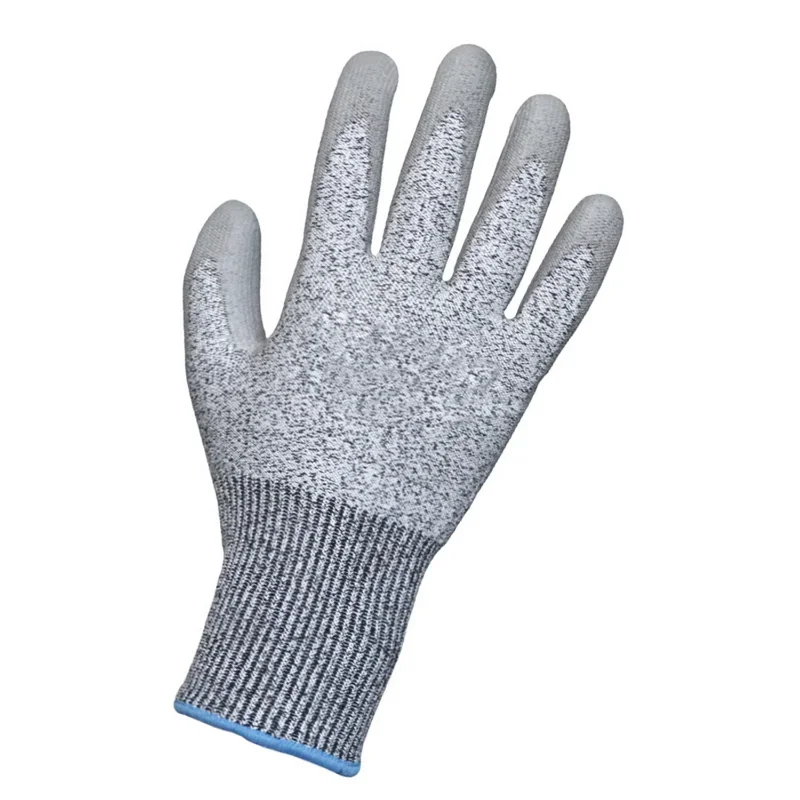 1Pairs Knitted Safety Work Glove Construction Security Garden Rubber Industrial Working Gloves