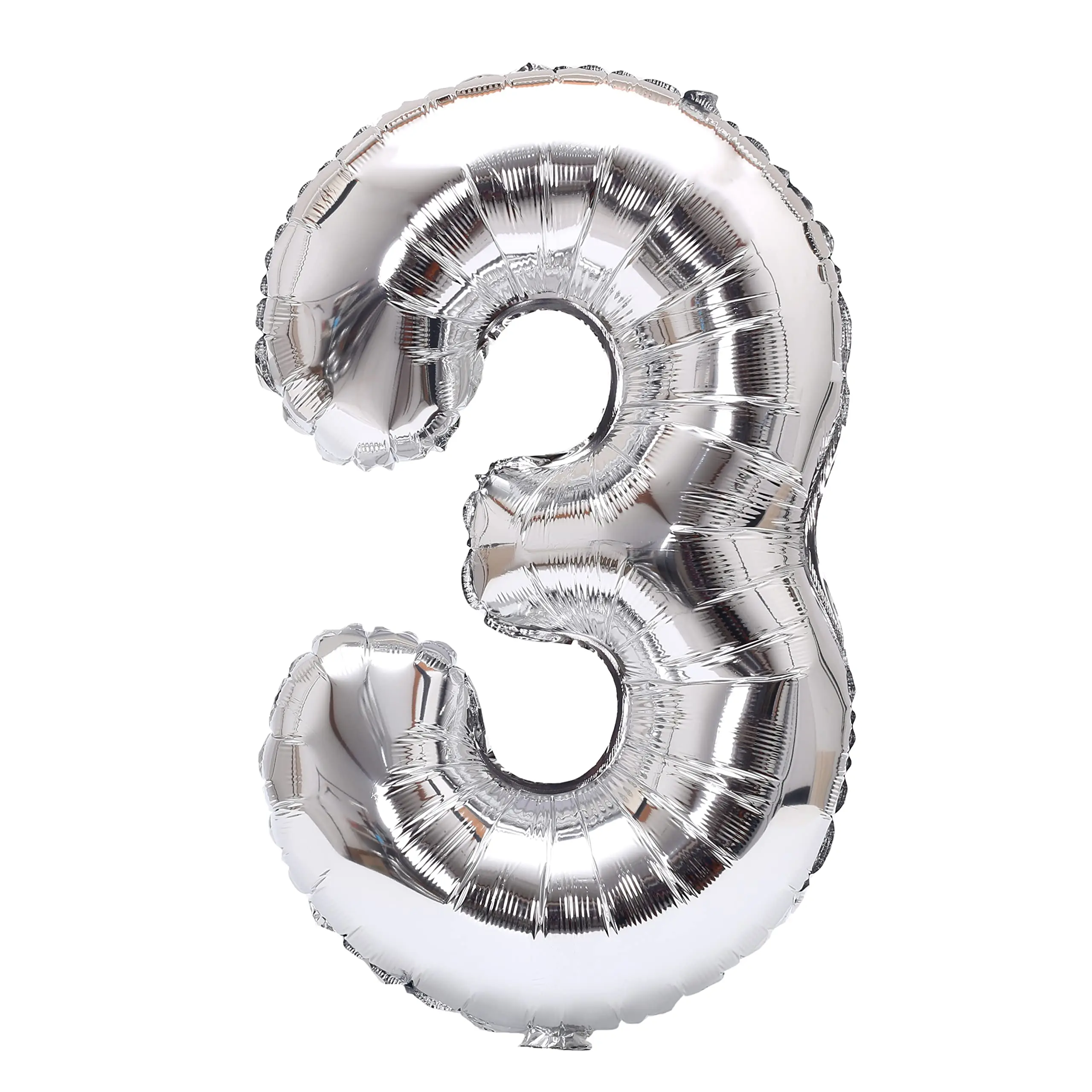 Rainbow Gradient Number Foil Balloon for Celebrations – 32-Inch