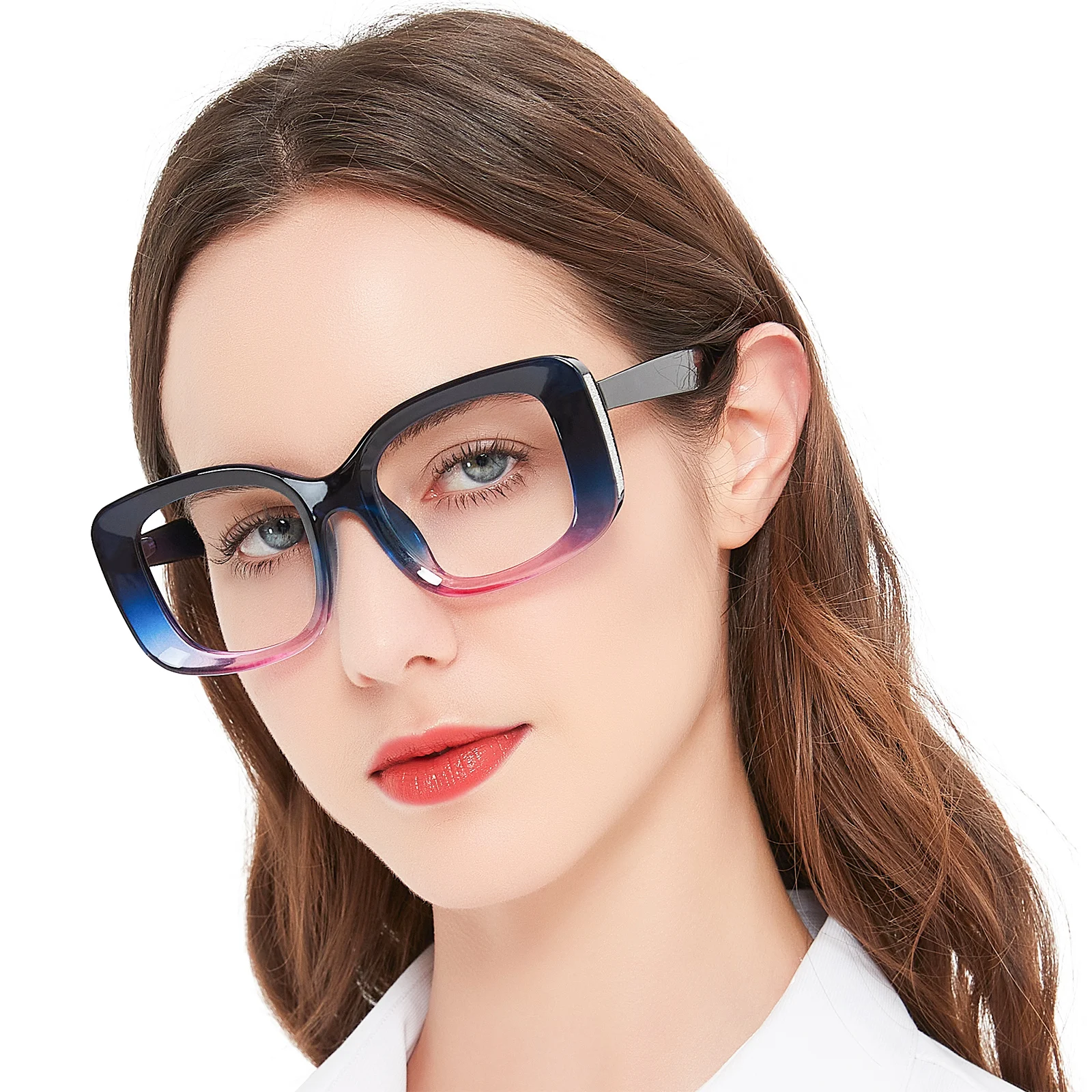 Large Bling Reading Glasses Women 2024 Luxury Brand Design