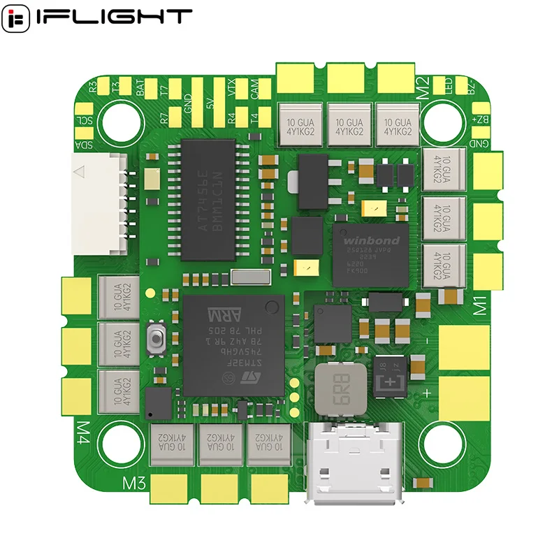 

iFlight BLITZ Whoop F7 2-6S 55A AIO Board Flight Controller/ESC with 25.5*25.5mm Mounting pattern for FPV drone