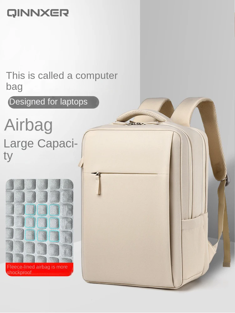 

Новинка 2024, сумка для компьютера, двойная сумка на плечо, рюкзак, Мужская и Женская дорожная сумка, деловая вместительная сумка для книг 15,6 дюйма для C