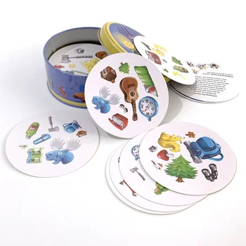 Card Board Game Toy Iron Box Family Funny Entertainment Party Holidays Camping Tool Sports HIP Friends Christmas Halloween Gifts