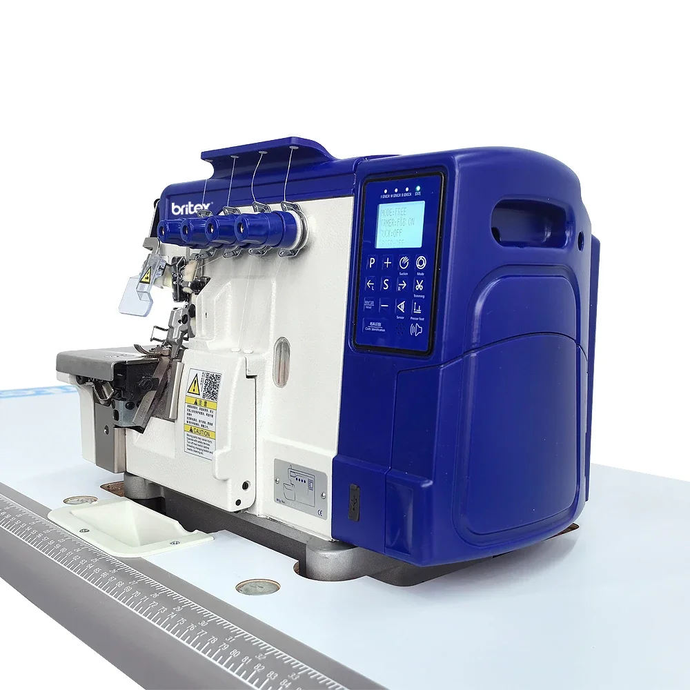 Professional Britex BR-C8-UT thread automatic overlock sewing machine with overlock