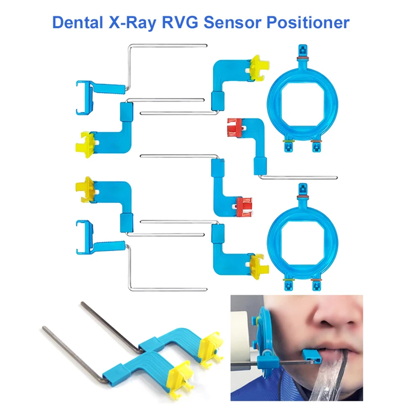 

Dental X-Ray RVG Sensor Positioner Holder Digital Oral X-Ray Film Locator Dentist Portable Positioning Dentistry Tools 10Pcs/Set